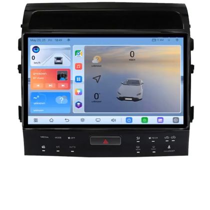 Navigatie Toyota Landcruiser 200 V8 2007-2015 cu navi si 360 Android ecran Qled 2K Octa core 4+32 KIT-381-360+EDT-E409V3