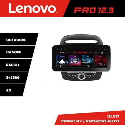 Navigatie Kia Sorento 2012-2015 masini cu navigatie de fabrica Lenovo PRO 8+256 12.3 inch qled android 4G DSP gps internet e