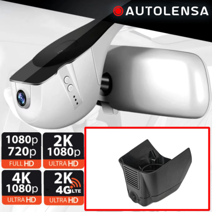 Cameră DVR Land Rover Defender 2018 Velar, cameră față 1080p Autolensa, Model 24/7  Negru ELH07