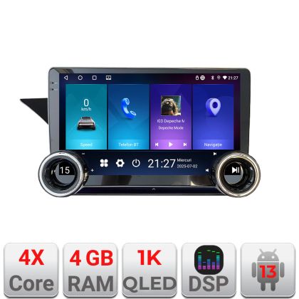 Navigatie Mercedes GLK NTG4 Kit-glKit-ntg4 Edotec  4+32 10.5 inch Incell 1K android Wifi 5Ghz gps internet