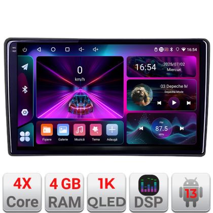 Navigatie Toyota Android radio gps internet 4+64 InCell Display 1K kit-toyota-universal+EDT-E209-RK V1