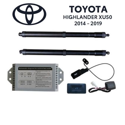 Haion electric Toyota Highlander XU50 2014–2019 – sistem automat de ridicare și închidere portbagaj