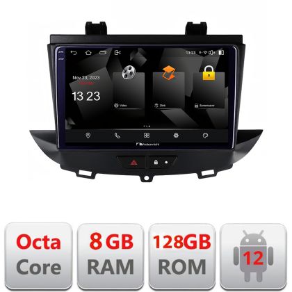 Navigatie Opel Grandland X Crossland X 2016-2020 Nakamichi NAM5960PRO Octa core 8+128 carplay android auto radio gps internet