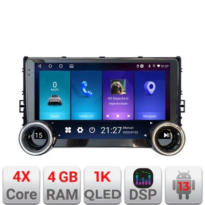 Navigatie grupul VW Kit-933 Edotec  4+64 10.5 inch Incell 1K android Wifi 5Ghz gps internet