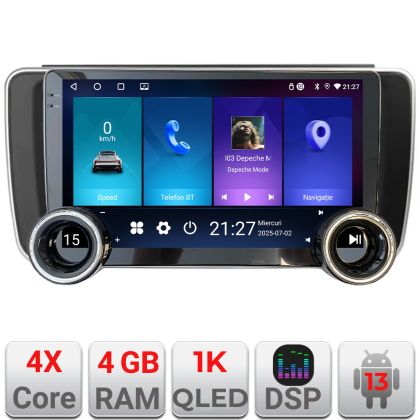 Navigatie Nissan Leaf 2018-2024 Edotec Incell 1K 10.5 inch  4+64 carplay android auto radio internet kit-leaf+EDT-E211-RK
