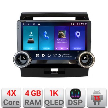 Navigatie TOYOTA Land Cruiser L200 Kit-381 Edotec  4+64 10.5 inch Incell 1K android Wifi 5Ghz gps internet