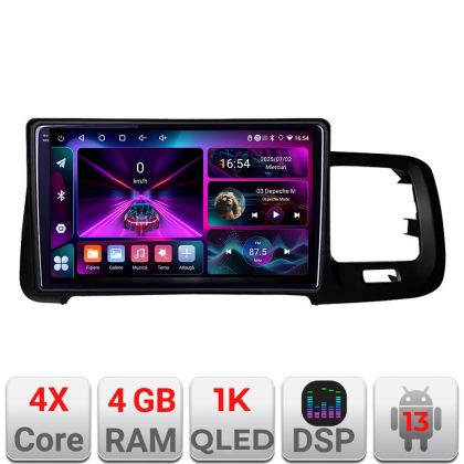 Navigatie Volvo S60 2014-2018 cu sistem Sensus Connect A-s60-14  4+64 InCell Display 1K Android Waze USB Navigatie Internet Youtube R