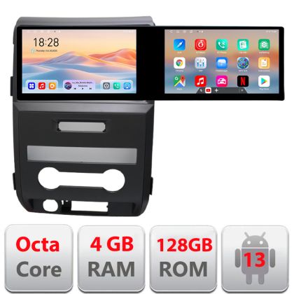 Navigatie Ford F150 2008-2014 Edotec 8 core 4+128 10.5 inch Incell 1K android Wifi 5Ghz gps internet