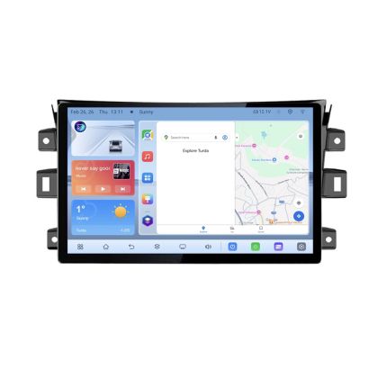Navigatie dedicata NIssan Navara 2017- N-NAVARA17 Edonav ecran 13" 1K 4+64 Android Waze USB Navigatie 4G 360 Toslink Youtube R