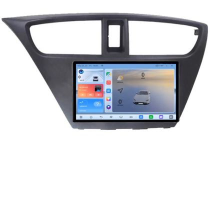 Navigatie Honda Civic 2012-2016 C-civic Android 8 Core 2.2 Ghz 8+128 Qled 1K ADAS 4G LTE GPS 360 KIT-civic+EDT-E409V3+ctsho006.2+ctmultilead.2+cab-un