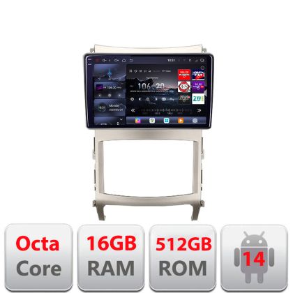 Navigatie Hyundai IX55 2006-2015 Android radio gps internet 8 core QLED 2K 16+512GB 360 Edotec