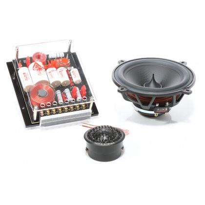Set 2 Difuzoare componente, Audio System HX 130 PHASE, 125 watts, 130 mm, 5.25", 3 ohm, high end