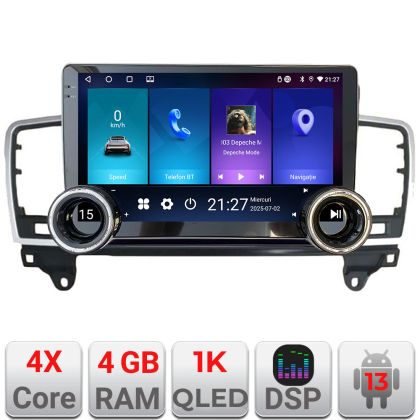 Navigatie Mercedes ML W166 NTG4.5 Kit-W166 Edotec  4+64 10.5 inch Incell 1K android Wifi 5Ghz gps internet