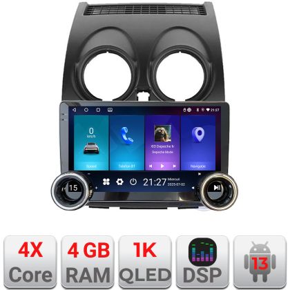 Navigatie Nissan Qashqai Kit-499 Edotec  4+64 10.5 inch Incell 1K android Wifi 5Ghz gps internet
