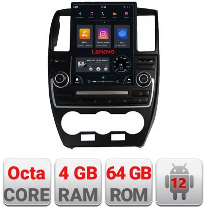 Navigatie Land Rover Freelander 2007-2011 Lenovo Tesla Qled 9.7" Octacore Qualcomm 8 Gb RAM 128Gb Hdd 4G DSP profesional Carplay Android Auto 360 camere Bluetooth