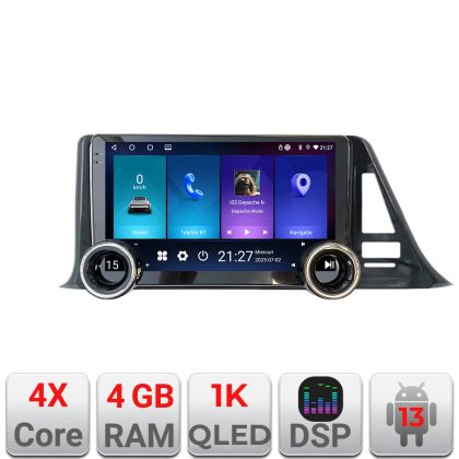Navigatie Toyota CKit-R LOW Kit-CKit-R-A Edotec  4+64 10.5 inch Incell 1K android Wifi 5Ghz gps internet  Cor