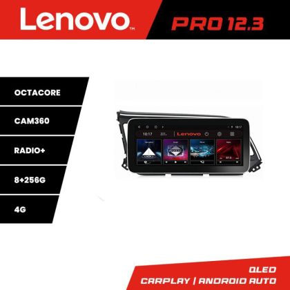 Navigatie Hyundai Elantra 2018- K-1581 Lenovo PRO 8+256 12.3 inch qled android 4G DSP gps internet