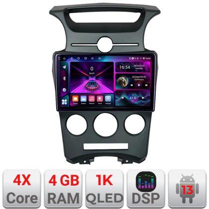 Navigatie Kia Carens 2006-2012 clima automata Android radio gps internet 4+64 InCell Display 1K KIT-carens-2006+EDT-E209-RK