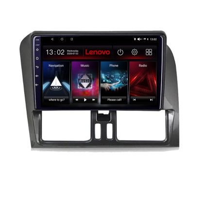 Navigatie Volvo XC60 2014-2018 Lenovo 4+64 GB Android Waze USB Navigatie Internet Youtube Radio