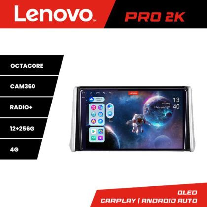 Navigatie Toyota RAV4 2018 8 core QLED 2K 12+256 360 Android Waze USB Navigatie Internet Youtube Radio Lenovo