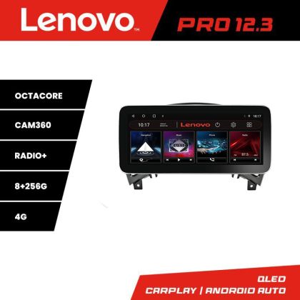 Navigatie Nissan Juke 2010-2015 K-JUKE Lenovo PRO 8+256 12.3 inch qled android 4G DSP gps internet