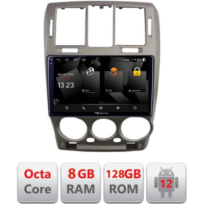 Navigatie Hyundai Getz 2002-2010 Android radio gps internet octa core 8+128 carplay android auto