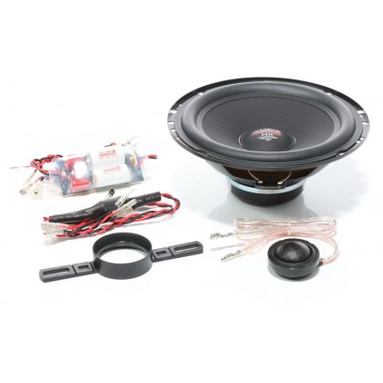 Set 2 Difuzoare componente, Audio System HX 165 SQ EM, 120 watts, 165 mm, 6.5", 3 ohm, high end