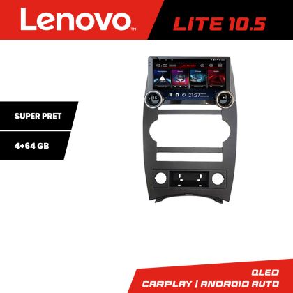 Navigatie Jeep Commander Lenovo  8 core 4+64 10.5 inch Incell 1K android Wifi 5Ghz gps internet  Kit-commander