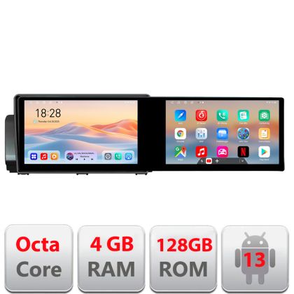 Navigatie Dacia Logan Sandero Jogger 2020+ Edotec 8 core 4+128 10.5 inch Incell 1K android Wifi 5Ghz gps internet