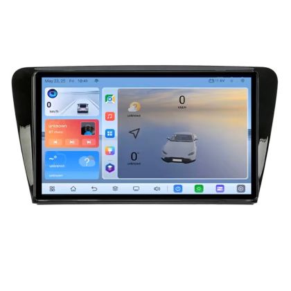 Navigatie Skoda Rapid Seat Toledo 2013+ Android 8 Core 2.2 Ghz 8+128 Qled 1K ADAS 4G LTE GPS 360 KIT-rapid+EDT-E409V3