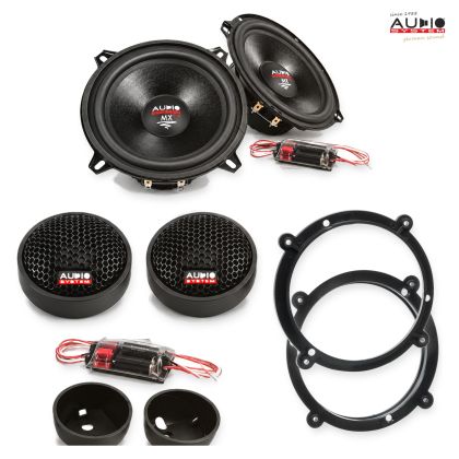 Pachet difuzoare Audi A3 1996-2003 Audio System MX componente dedicate uși față
