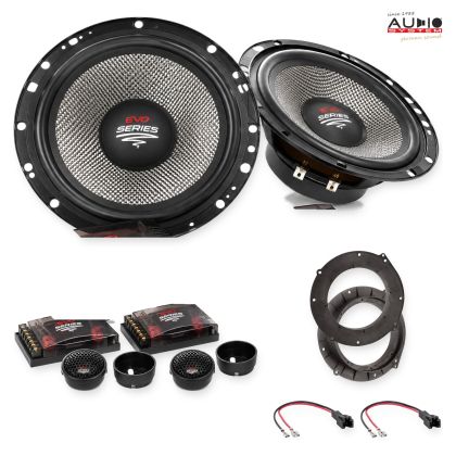Pachet difuzoare Audi A4 (W8) 2015-2018 Audio System RADION componente dedicate uși față