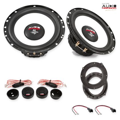 Pachet difuzoare Audi A4 (W8) 2018-2024 Audio System M-Series componente dedicate uși spate