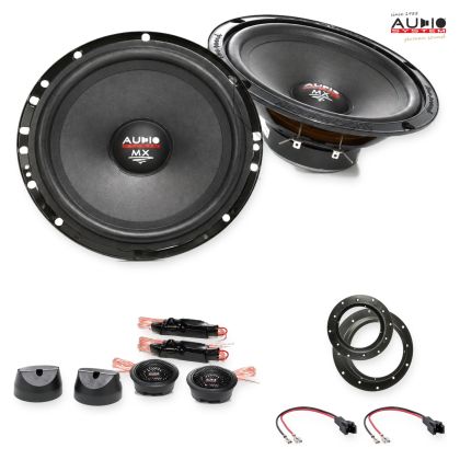 Pachet difuzoare Audi Q3 (8U) 2011-2018 Audio System MX componente dedicate uși față