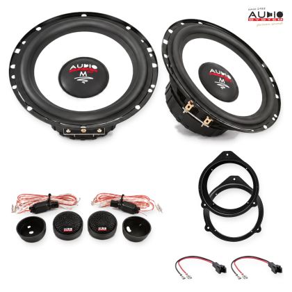 Pachet difuzoare Audi R8 (42) 2006-2015 Audio System M-Series componente dedicate uși spate