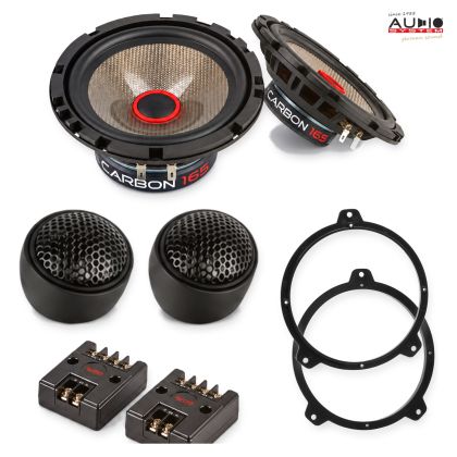 Pachet difuzoare BMW 3er Touring (E46) 1999-2005 Audio System CARBON componente dedicate uși față