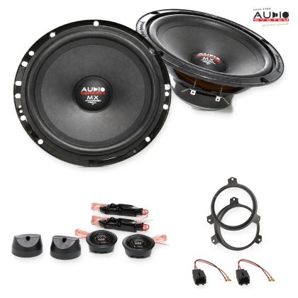 Pachet difuzoare Citroen C1 (2G) 2014-2021 Audio System MX componente dedicate uși față