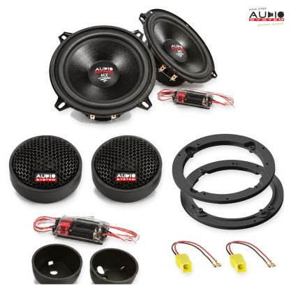 Pachet difuzoare Citroen Evasion (A) 1994-2002 Audio System MX componente dedicate uși față