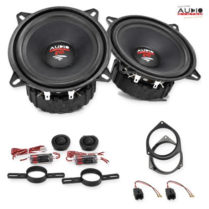 Pachet difuzoare Citroen Nemo (A.) 2008-2015 Audio System RADION componente dedicate uși față