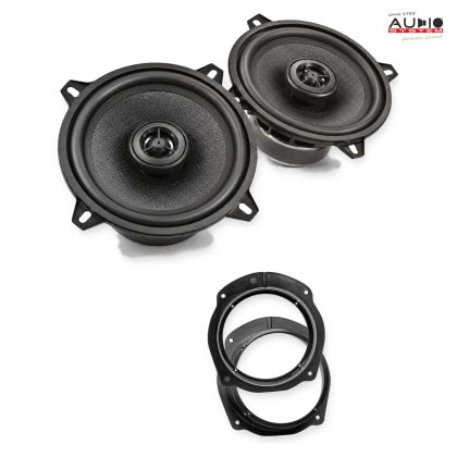 Pachet difuzoare Fiat Bravo (198) 2007-2014 Audio System MX coaxiale dedicate uși spate