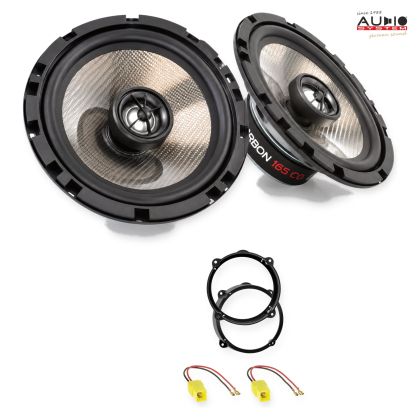 Pachet difuzoare Fiat Idea (ZFA350) 2004-2005 Audio System CARBON coaxiale dedicate uși spate