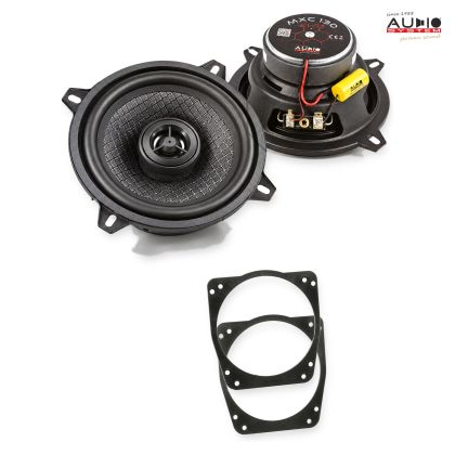 Pachet difuzoare Ford Fiesta (MK3/MK4/MK5) 1989-2001 Audio System MX coaxiale dedicate uși spate