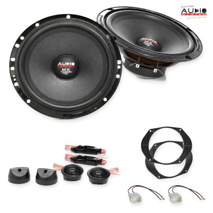 Pachet difuzoare Ford Fusion (JU2) 2002-2012 Audio System MX componente dedicate uși față
