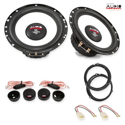 Pachet difuzoare Ford Ka (RU8) 2008-2016 Audio System M-Series componente dedicate uși față