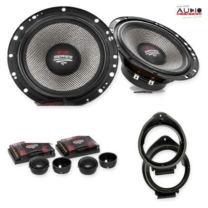 Pachet difuzoare Hummer H3 2008-2010 Audio System RADION componente dedicate uși față