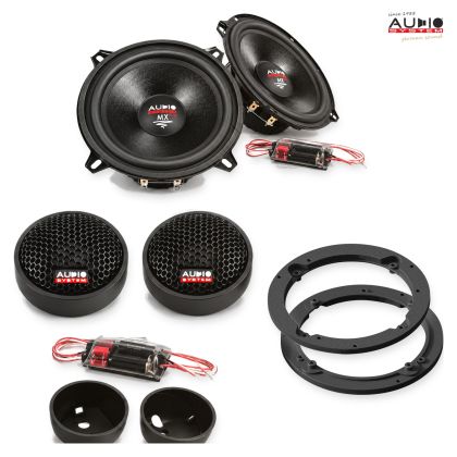 Pachet difuzoare Mazda 323 (BJ) 2000-2003 Audio System MX componente dedicate uși față