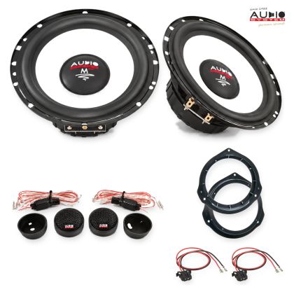 Pachet difuzoare Mercedes E-Klasse (W212) 2009-2013 Audio System M-Series componente dedicate uși față