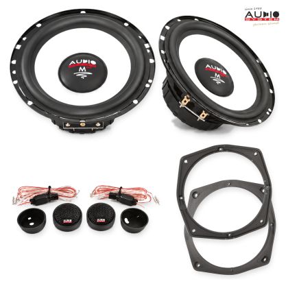 Pachet difuzoare Mercedes V-Klasse (W447) 2014-2019 Audio System M-Series componente dedicate uși spate