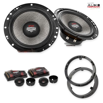 Pachet difuzoare Mitsubishi ASX 2012-2015 Audio System RADION componente dedicate uși față
