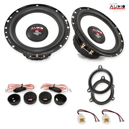 Pachet difuzoare Nissan X-Trail (T31) 2007-2014 Audio System M-Series componente dedicate uși față
